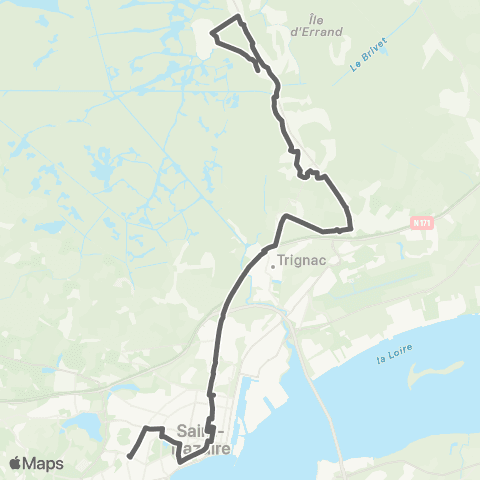 STRAN Scolaires Sco 656 map
