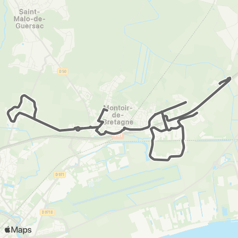 STRAN Scolaires Sco 711 map