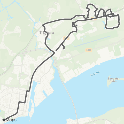 STRAN Scolaires Sco 722 map