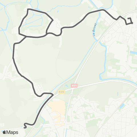 STRAN Scolaires Sco 802 map
