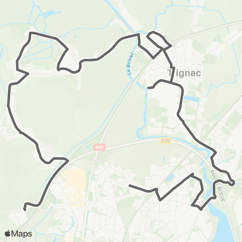 STRAN Scolaires Sco 811 map