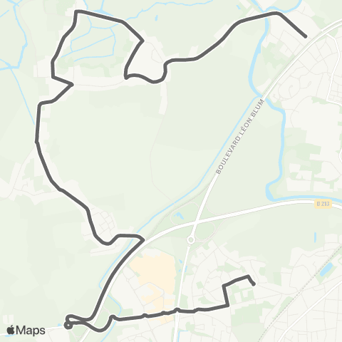 STRAN Scolaires Sco 812 map