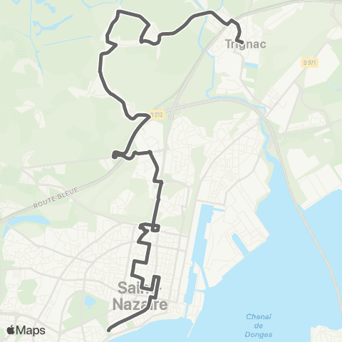 STRAN Scolaires Sco 881 map