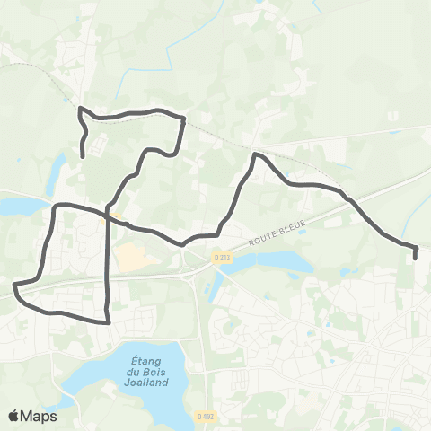 STRAN Scolaires Sco 911 map