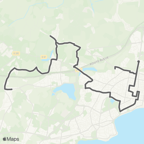 STRAN Scolaires Sco 931 map