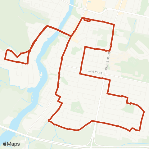 STS Quartiers St-Raphaël et Petite-France map