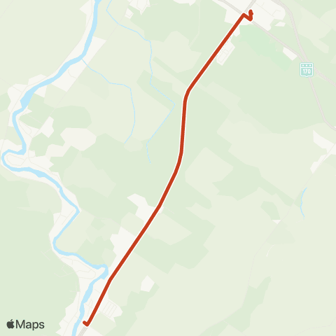 STS Laterrière sur Demande map