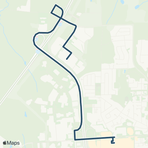 STS Carrefour de l'Estrie ↔︎ Plateau St-Joseph map