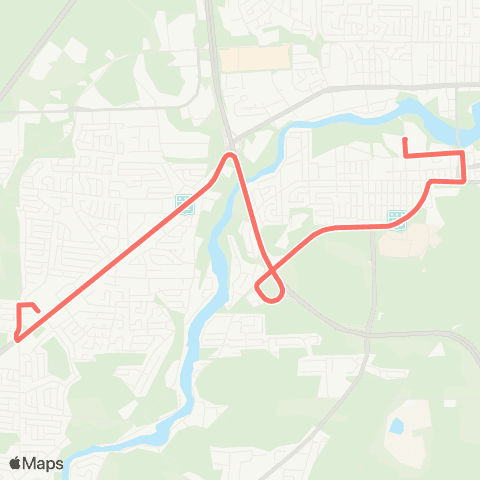 STS Plaza de l'ouest ↔︎ STS (Roy / Cabana) map