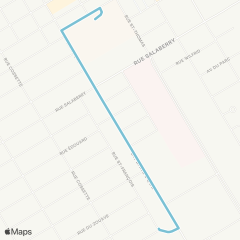 Société de transport de Salaberry-de-Valleyfield (STSV) La Baie map