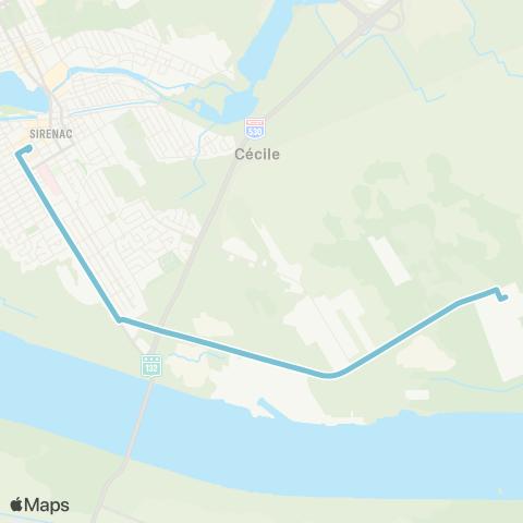 Société de transport de Salaberry-de-Valleyfield (STSV) Parc Industriel map