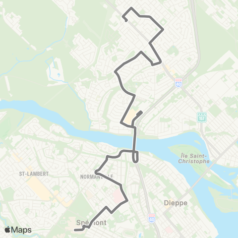 STTR UQTR ↔ Cooke / Thibeau map
