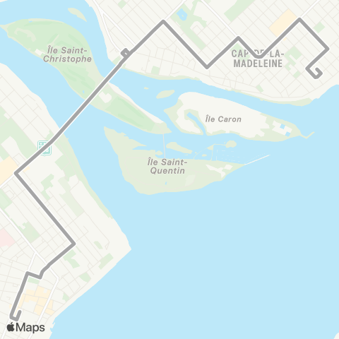 STTR - Lignes scolaires Avenues-Nouvelles map
