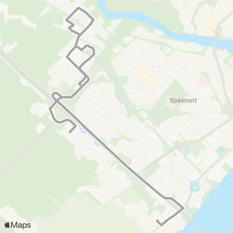 STTR - Lignes scolaires Chavigny B map
