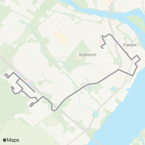 STTR - Lignes scolaires Ssj-Cmi-Pion A map