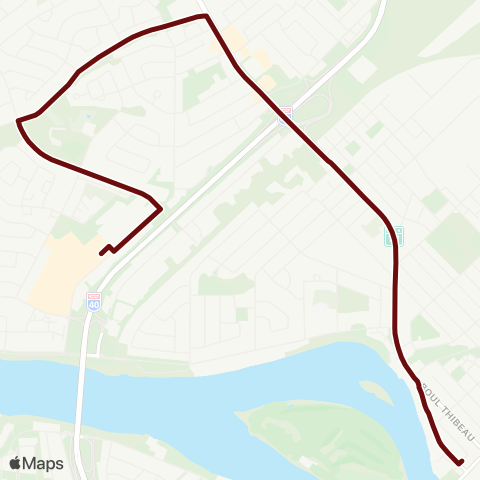 STTR Fusey ↔ Galeries du Cap map