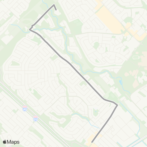 STTR - Lignes scolaires Keranna 4 map