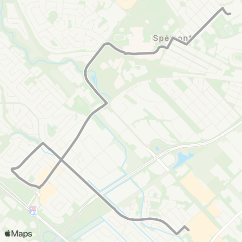 STTR - Lignes scolaires Pionniers 1 map