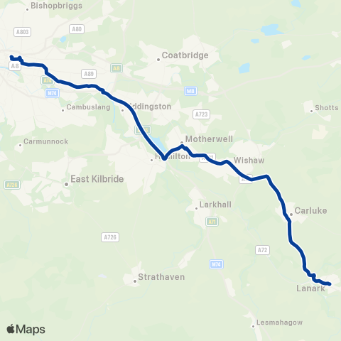 Stuart's Coaches Buchanan Bus Station - Bus Station map