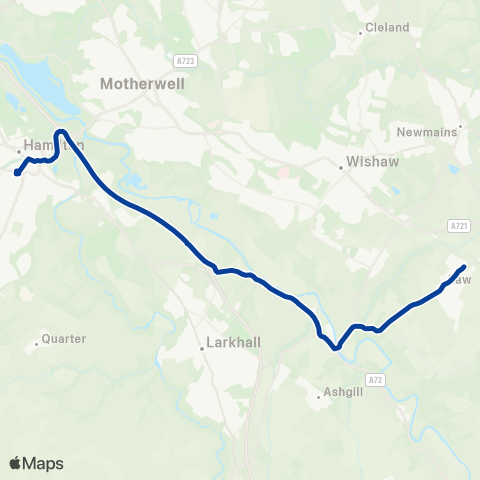 Stuart's Coaches Bus Station - Muirhead Drive map