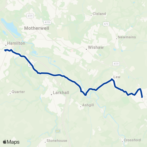 Stuart's Coaches Bus Station - Burton Lane map