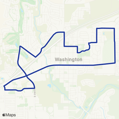 SunTran Route 7 Washington map