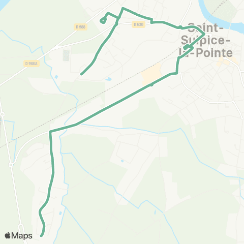 Le Sulpicien Ligne 1 map