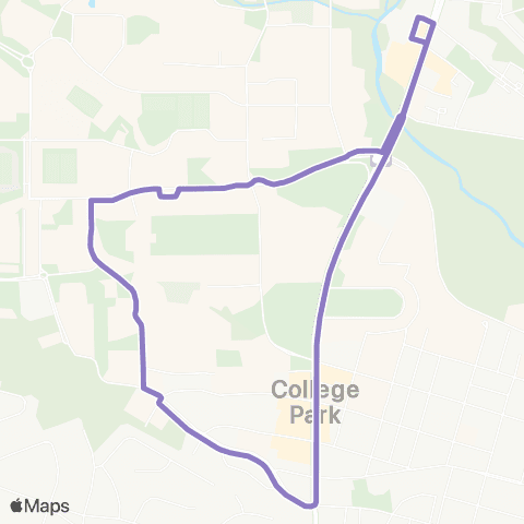 Shuttle-UM University View map