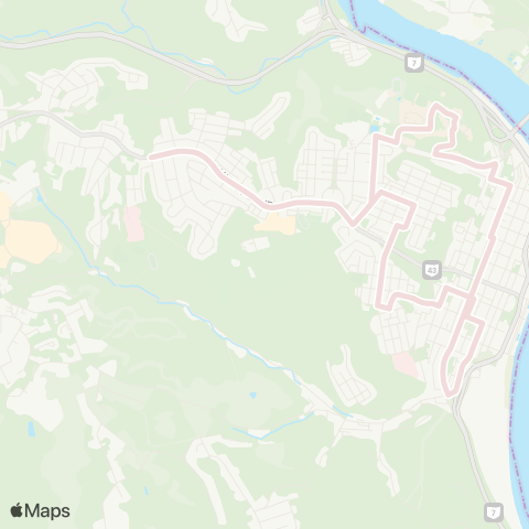 SVRTA First Fridays Shuttle map