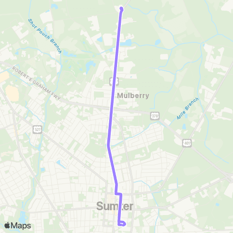 Santee Wateree RTA Vocational Rehab map