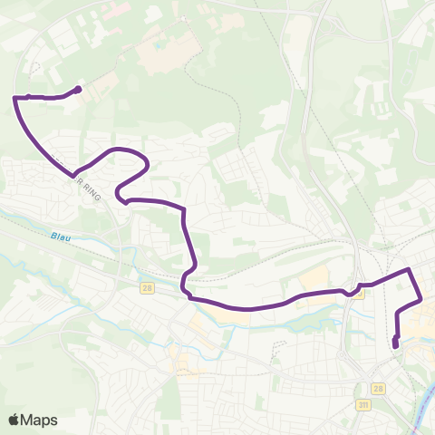 SWU ZOB - Wissenschaftsstadt map