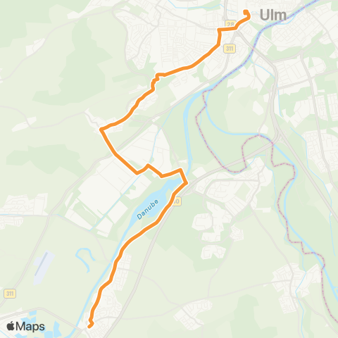 SWU ZOB - Donaustetten map