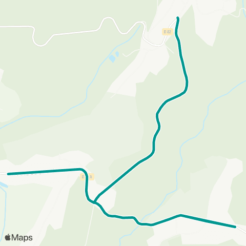 Sylvia - Lignes scolaires Nayemont les Fossés map