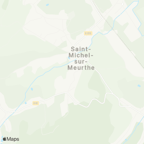 Sylvia - Lignes scolaires RPI Saint-Michel-sur-Meurthe Écoles map