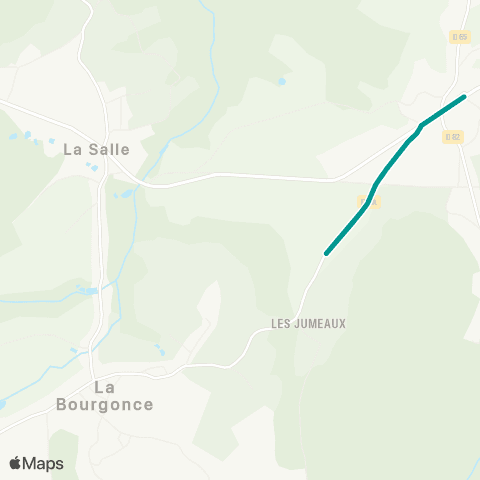 Sylvia - Lignes scolaires RPI Nompatelize – la Bourgonce – la Salle map