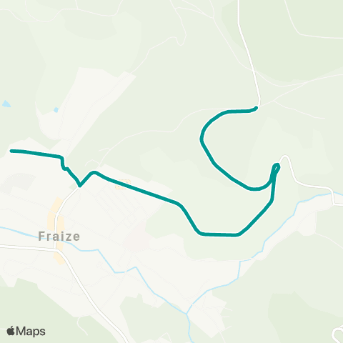 Sylvia - Lignes scolaires Fraize le Bon Repos - Fraize map