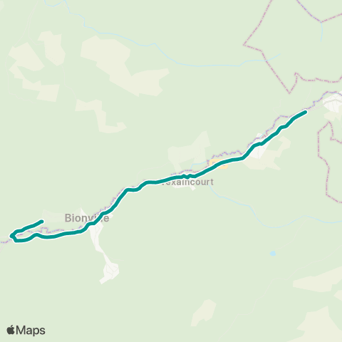 Sylvia - Lignes scolaires RPI Allarmont – Raon-sur-Plaine map