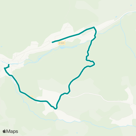 Sylvia - Lignes scolaires Moyenmoutier (la Prelle) map