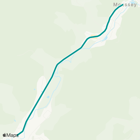 Sylvia - Lignes scolaires La Petite Raon - Moussey map