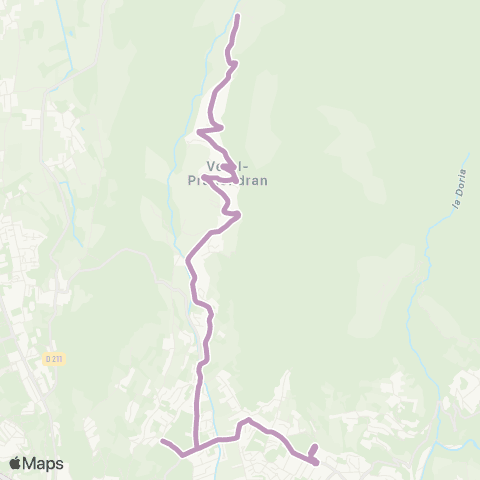 Synchro Pragondran > Collège de Maistre map