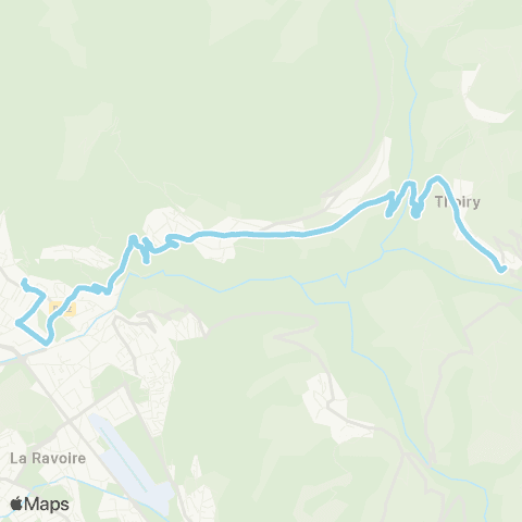 Synchro Les Deserts / Thoiry > PR la Trousse map