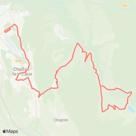 Synchro La Thuile > Collège Jean Mermoz map