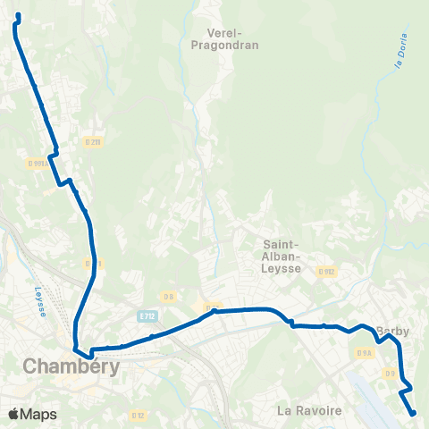 Synchro PR Sonnaz > Roc noir map