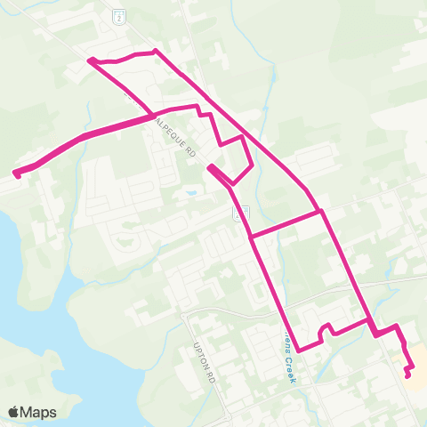 T3 Transit Sleepy Hollow - Winsloe map