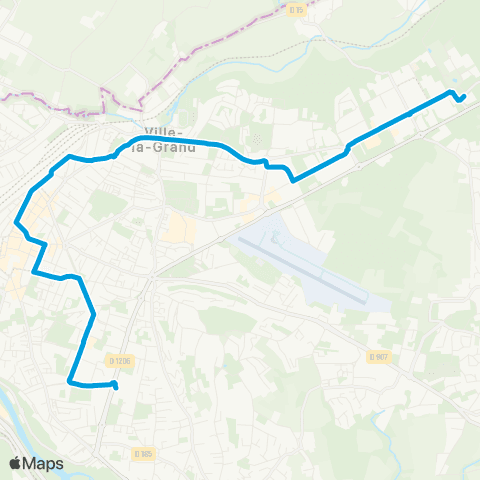 TAC Jean Monnet P+R - Altéa P+R map