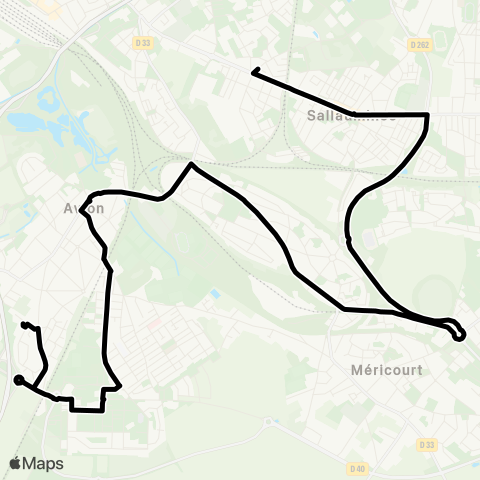 Tadao Scolaires  map