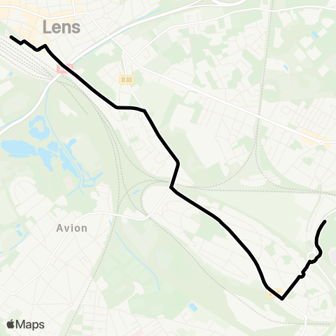 Tadao Scolaires  map