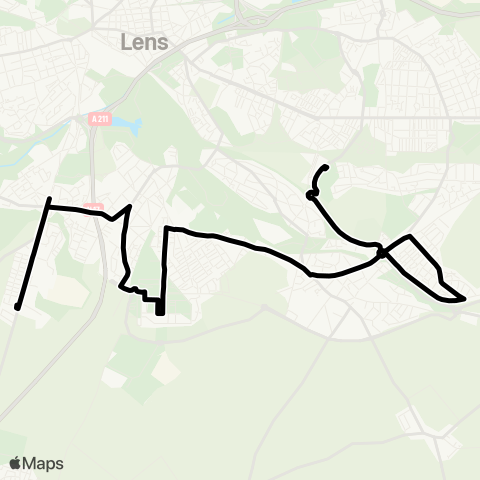 Tadao Scolaires  map