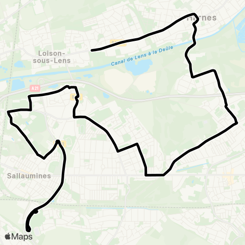 Tadao Scolaires  map