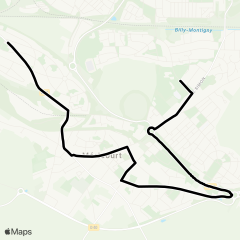 Tadao Scolaires  map